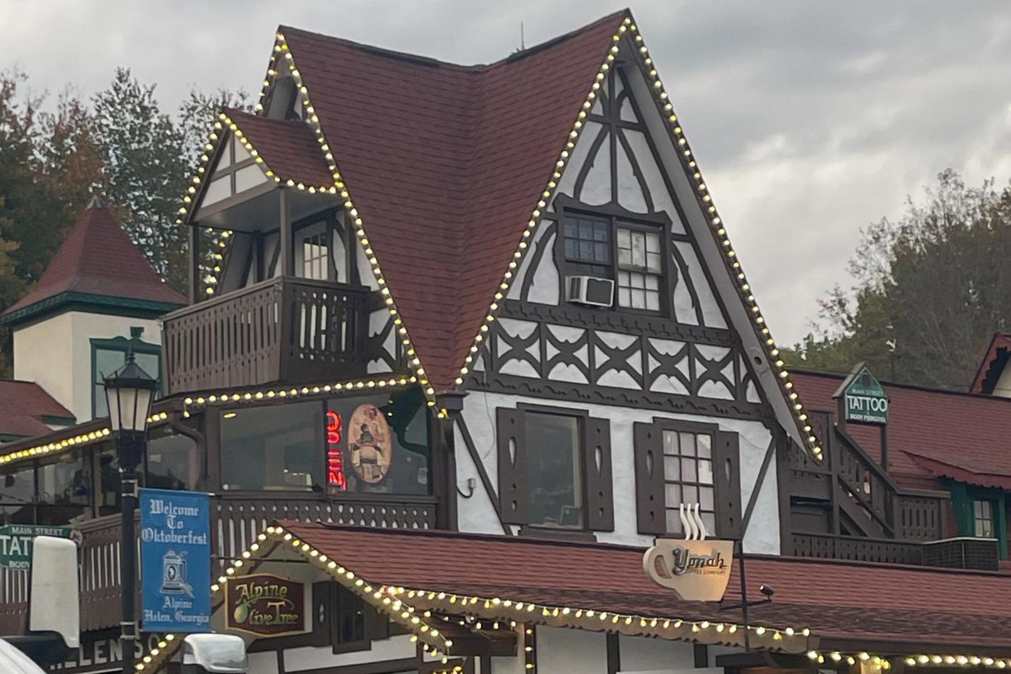 The Evergreen A-frame * Helen